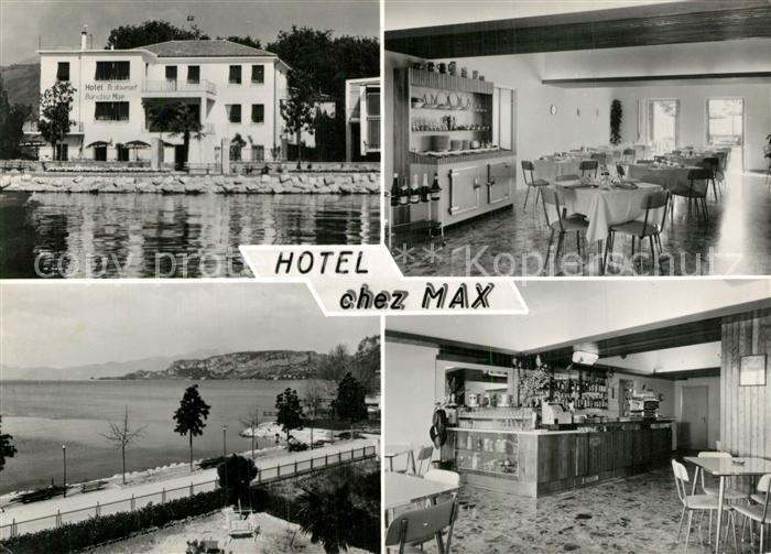 13551071 Bardolino Lago di Garda Hotel Chez Max Restaurant Bar Gardasee