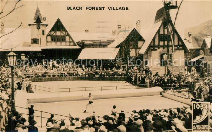 13568343 Expositions Century of Progress Chicago 1934 Black Forest Village