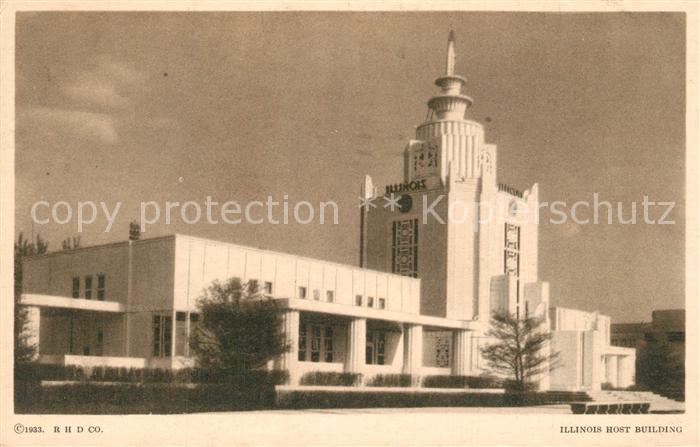 13568354 Expositions Worlds Fair Chicago 1933 Illnois Host Building