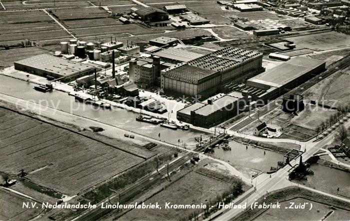 13569089 Krommenie NV Nederlandsche Linoleumfabriek Fliegeraufnahme