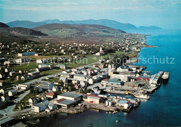 13602687 Sortland aerial photograph Quay