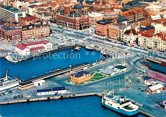 13624198 Helsingborg Ferry Station aerial photograph