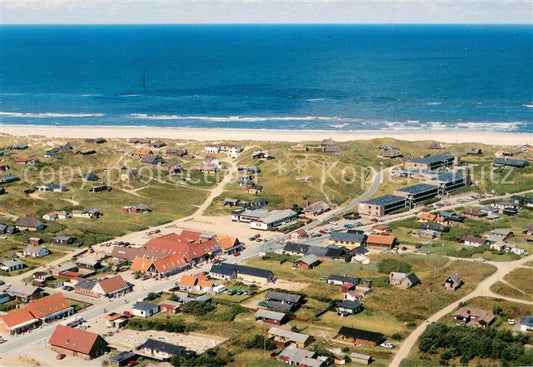 13624225 Photo aérienne de la plage de Henne