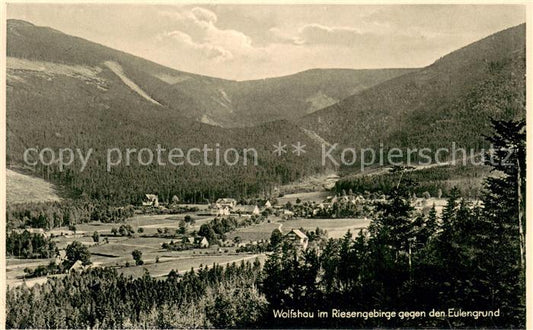 13697525 Wolfshau Riesengebirge Panorama im Eulengrund