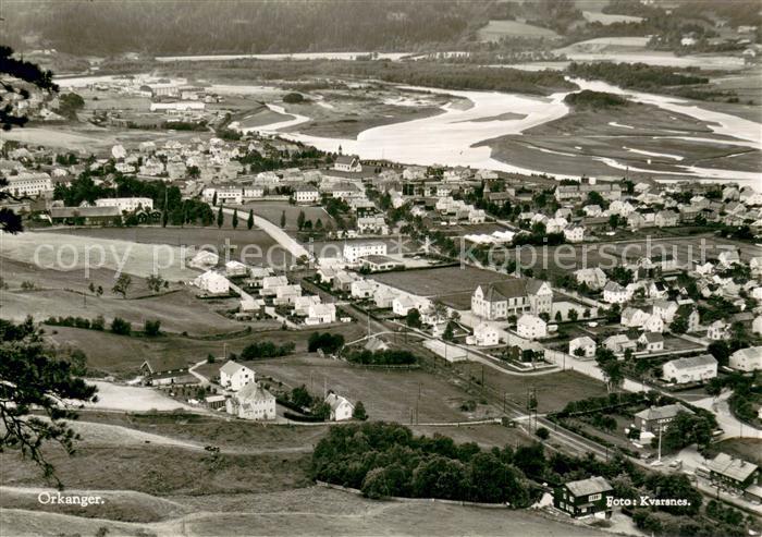 13699106 Orkanger Norge Norvège photo aérienne