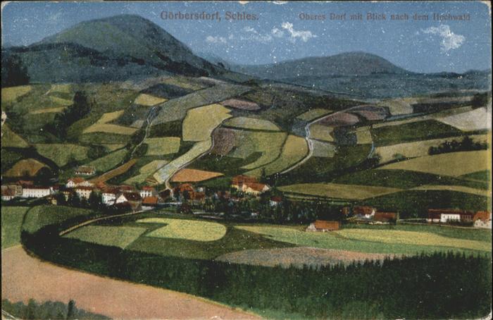 10909851 Goerbersdorf Schlesien Goerbersdorf Oberes Dorf Hochwald x