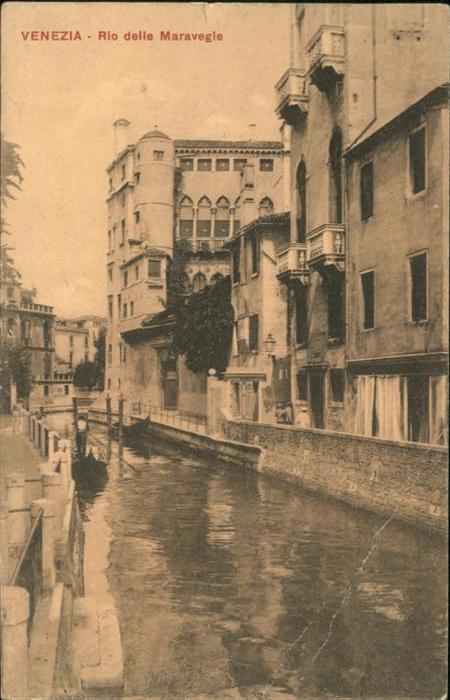 10940248 Venezia Venedig Venezia Rio delle Maravegle *