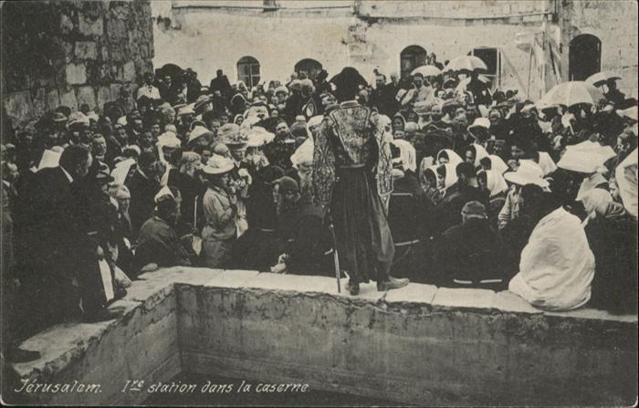 10956798 Jerusalem Yerushalayim Station in the Caserne