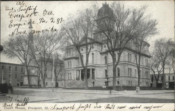 11032156 Freeport Illinois Court House