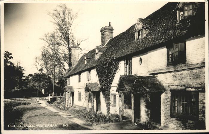 11065668 Westerham &amp; Crockham Hill Old Cottages