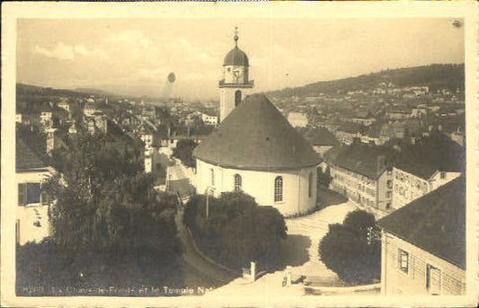 10551058 La La Chaux - de - Fonds Temple National o 1916