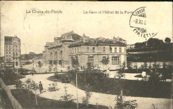 10551069 La La Chaux - de - Fonds Station Hotel x 1907