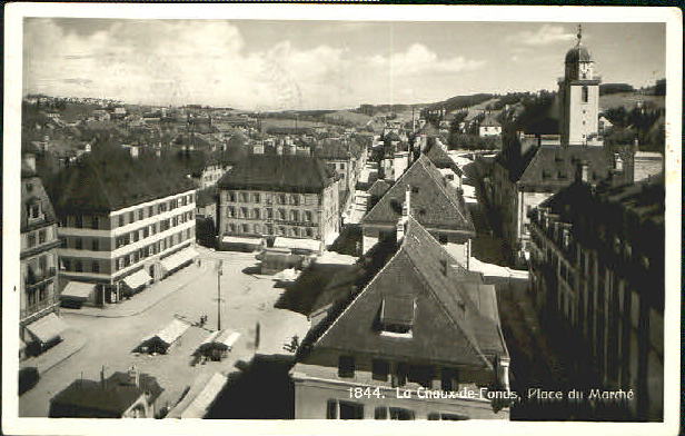 10551078 La La Chaux - de - Fonds Marktplatz x 1935