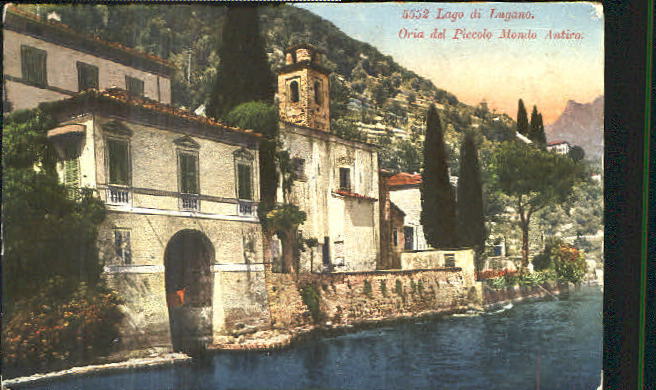 10554410 Oria Valsolda Oria Lago Lugano x 1926