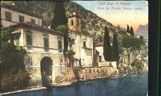 10554410 Oria Valsolda Oria Lago Lugano x 1926