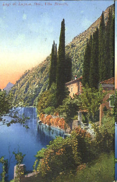 10554427 Oria Valsolda Oria Villa Brusati Lago Lugano unused around 1910