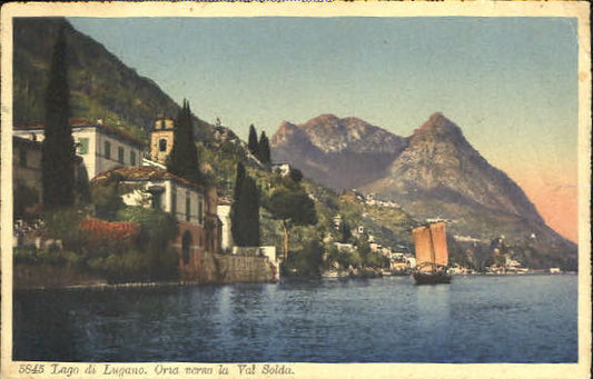 10554432 Oria Valsolda Oria Lago Lugano x 1937