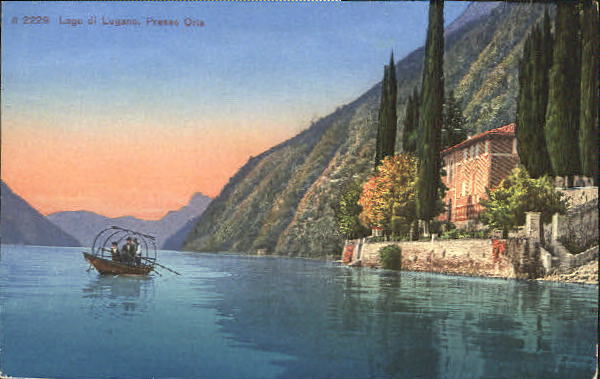 10554434 Oria Valsolda Oria Lago Lugano unused approx. 1910