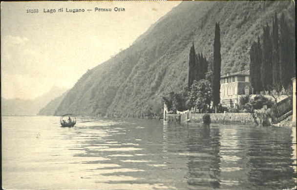 10554440 Oria Valsolda Oria Lago Lugano x 1907