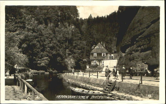 10088829 Herrenskretschen Herrenskretschen Station o 1932