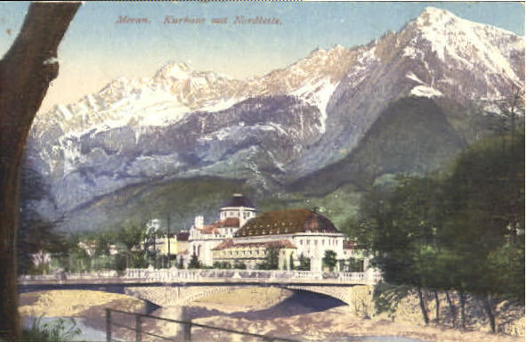 10599807 Meran Merano Meran Kurhaus ungelaufen ca. 1920