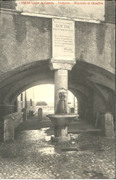 10599901 Garda Lago di Garda Garda Torbolo Ricardo Goethe ungelaufen ca. 1910