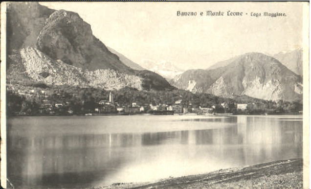 10599941 Baveno Baveno Monte Leone x 1910