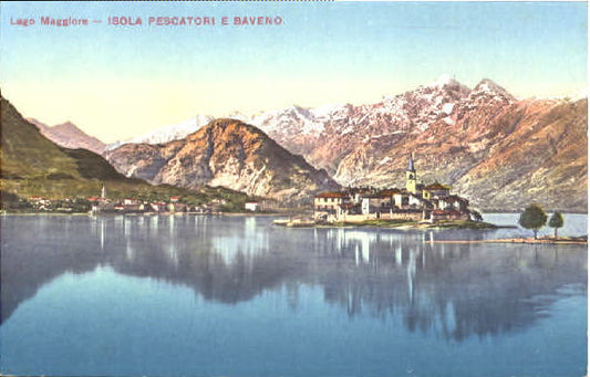 10599991 Isola Pescatori Isola Pescatori Lago Maggiore inutilisé environ 1920