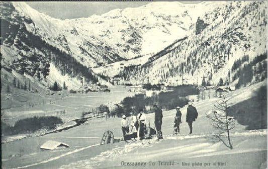 10600016 Gressoney La Trinite Gressoney La Trinite inutilisé environ 1910