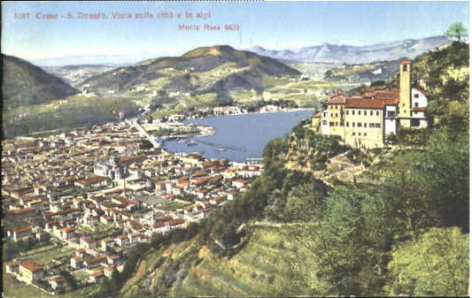 10600019 Cernobbio Lago di Como Como Monte Rosa ungelaufen ca. 1920