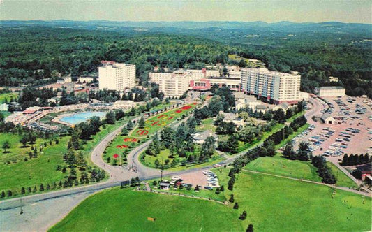 73993027 Kiamesha Lake New York USA The Concord Hotel aerial view