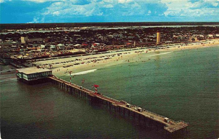 73993029 Daytona Beach Florida USA Panorama boardwalk area Main St. Pier Halifax