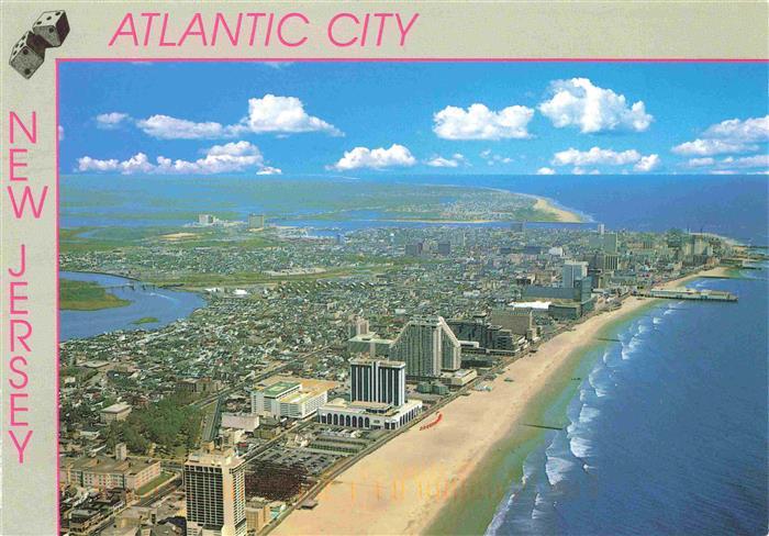 73993558 Atlantic City New Jersey USA Fliegeraufnahme