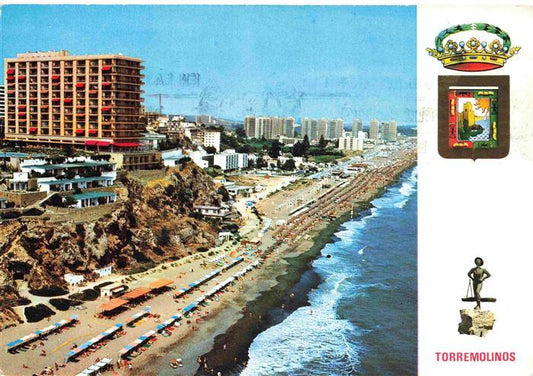 73993628 Torremolinos ES Playa de La Rocca Fliegeraufnahme