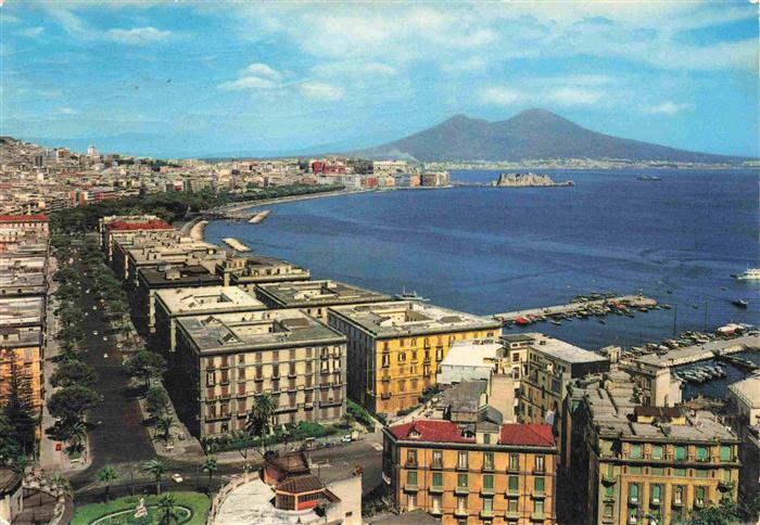 73993869 NAPOLI Neapel Naples IT Fliegeraufnahme