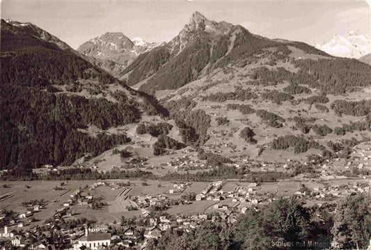 73993898 Schruns Tschagguns Vorarlberg AT Fliegeraufnahme