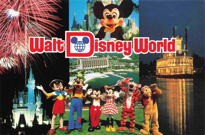 73993957 Disney World Lake Buena Vista Floride USA Mickey Mouse et ses amis