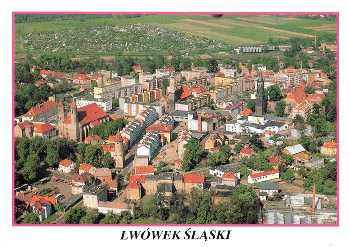 73994017 Lwowek Slaski Loewenberg Silesia PL aerial photograph