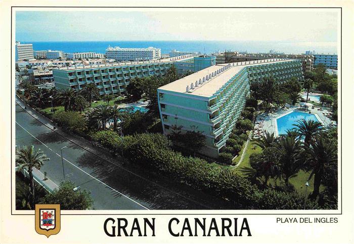 73994333 Playa del Ingles Gran Canaria ES Fliegeraufnahme Appartamentos Jardin d