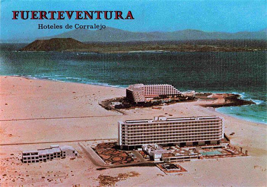 73994364 Corralejo Fuerteventura ES Hoteles de Corralejo Fliegeraufnahme