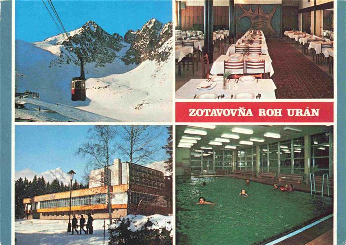 73994699 Vysoke Tatry Poprad SK Zotavovna ROH Uran Exterier a interior zotavovne