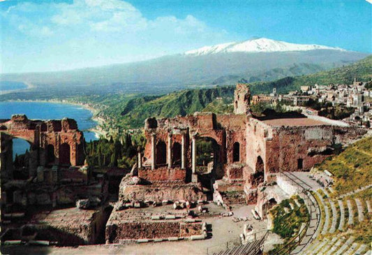 73995070 Taormina Sicilia IT Teatro Greco La scena