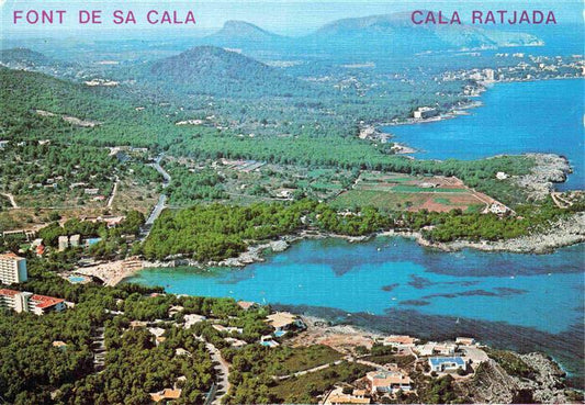 73995582 Cala Ratjada Balleares Mallorca ES Font de Sa Cala aerial photo