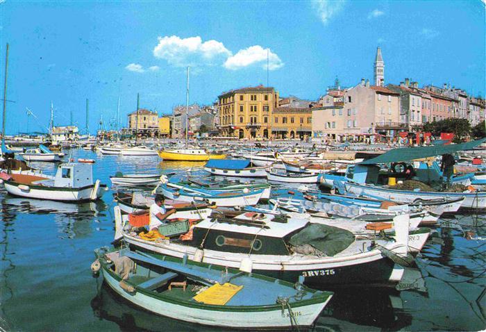 73995976 Rovinj Rovigno Istrien Croatia Bootshafen