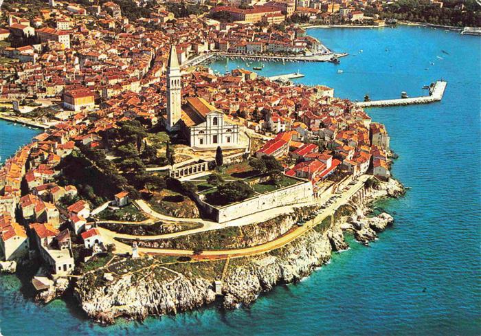 73995772 Rovinj Rovigno Istrien Croatia Fliegeraufnahme