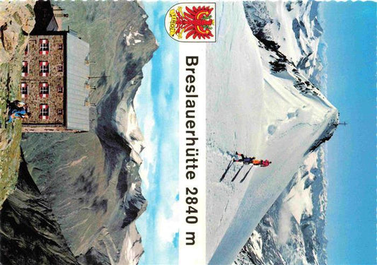 73996014 Breslauerhaus Breslauerhuette 2840m Tirol AT am Fusse der Wildspitze