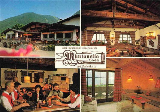 73996023 St Gallenkirch Vorarlberg AT Cafe Restaurant Appartements Gastraeume