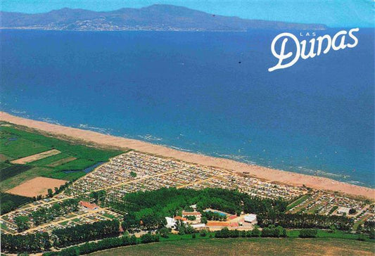 73996042 Sant Pere Pescador Costa Brava ES Fliegeraufnahme Camping Las Dunas