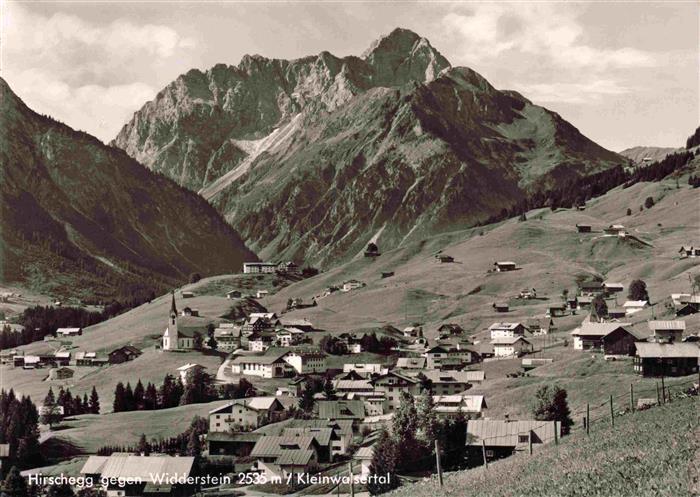 73996550 Hirschegg Kleinwalsertal Vorarlberg AT mit Widderstein