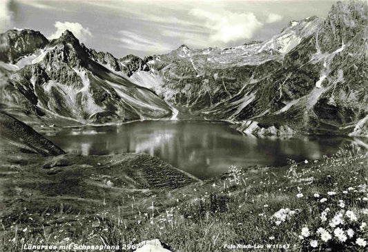 73996598 Luenersee 1969m Vorarlberg AT mit Schesaplana